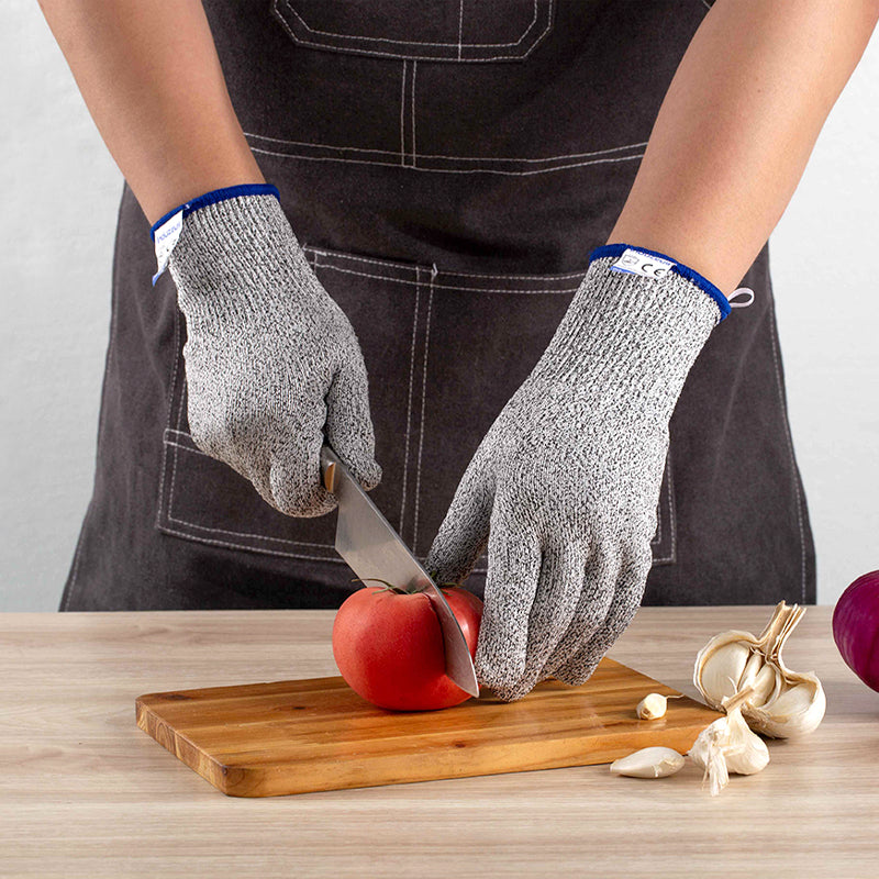 Cut-Resistant Gloves with Non-Slip Silicone Dots