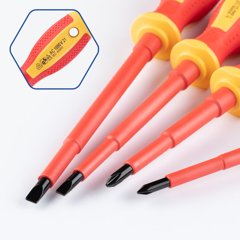 7-Piece Insulated VDE Screwdriver Electrician Set